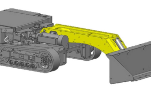 Movex Track-O Option Verlängerter Arm für Minidozer
