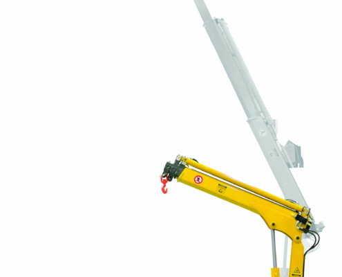 Track-O Mini Crawler Crane M7 auf Track-O Twin-Track 66