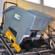 Track-O Greengo - Hydraulische Hebevorrichtung mit Müllkipper
