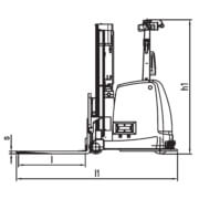 VisionNav Robotics Gegengewichtsstapler FTS - VNP15(V)-07