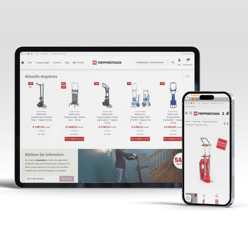 Treppensteiger Shop Treppensteiger Shop